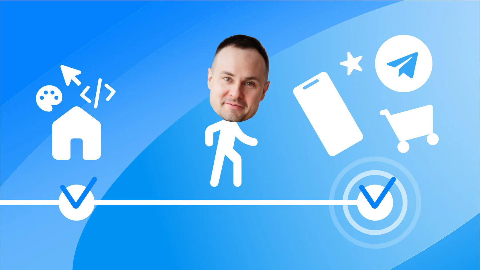 Обложка статьи «Из дизайн-студии — в Telegram: как мы пришли к мини-аппам»
